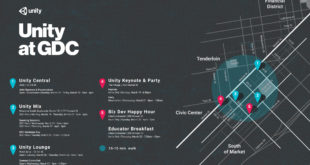unity map gdc small No booth for Unity at GDC 2018 - but it still has huge plans for its home-town show