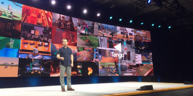 unity tangojpg Unity announce integration with Google Tango
