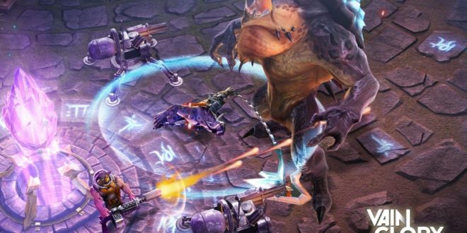 vainglory in actionjpg Vainglory opens pre-registration for 5 v 5 closed beta tests