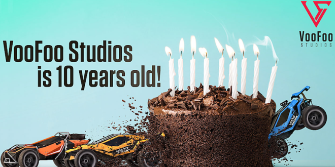 voofoo 10 yearspng Happy birthday VooFoo Studios