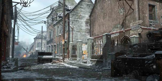 wintersiege carentanjpg UK Sales top 5 analysis: Call of Duty soldiers into a snowy December