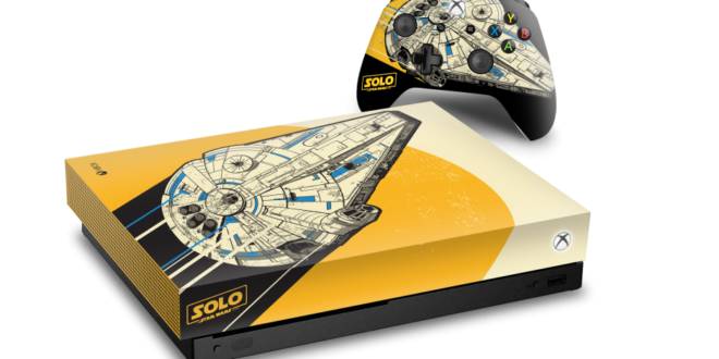 xbox one solo console Special edition Xbox One X ties in with Solo: A Star Wars Story