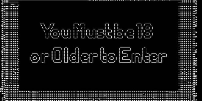 youmustbe18jpg Text adventure You Must Be 18 or Older To Enter banned from Steam for pornographic content