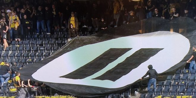 young boys esports protest Football match held up over esports protest